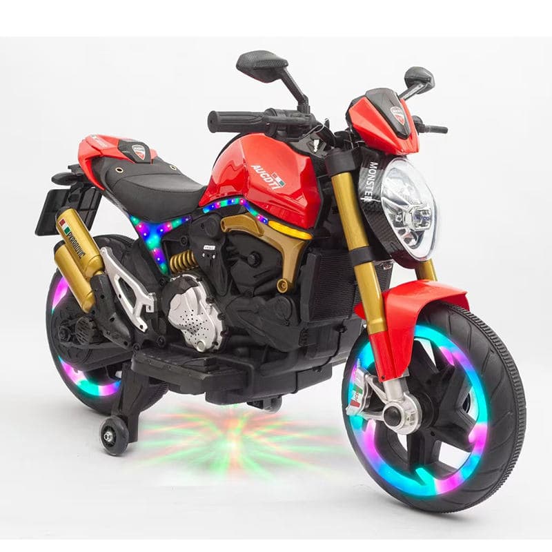 Motocicletta per bambini alimentata a batteria 12V 1WD