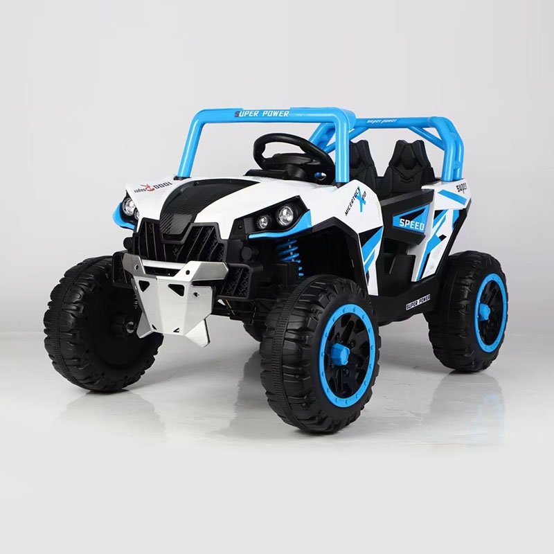 UTV cavalcabile per bambini 12V 2WD con telecomando parentale, musica e luci