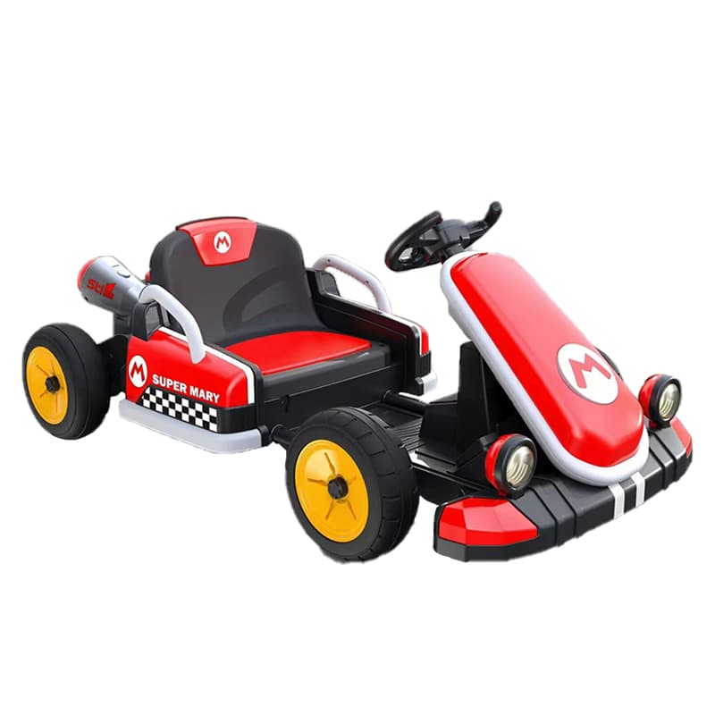 Go-Kart elettrico per bambini a lunghezza regolabile 12V