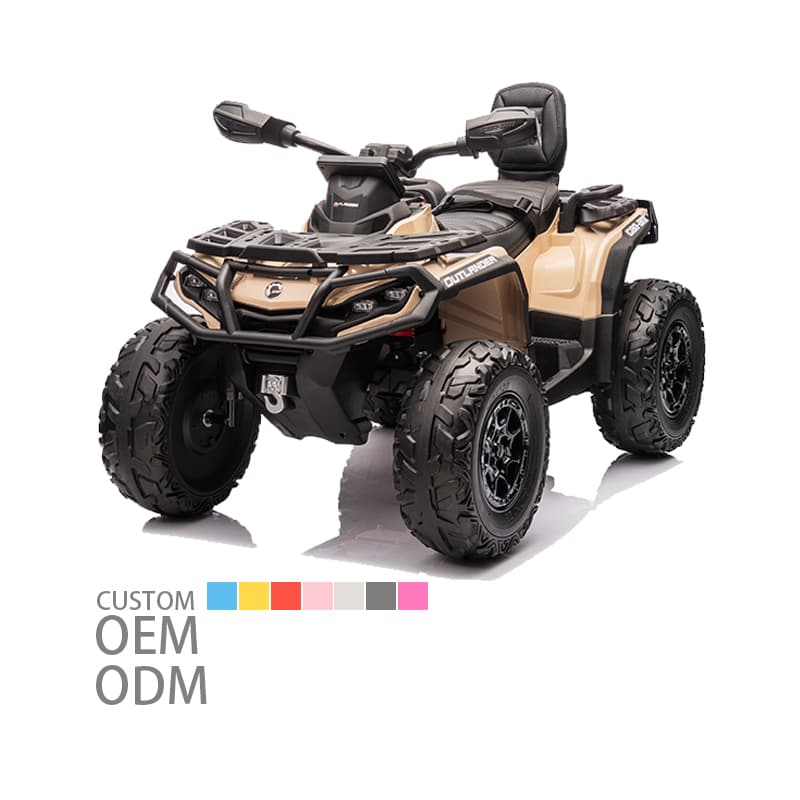 ATV per bambini con licenza, alimentato a batteria da 12 V