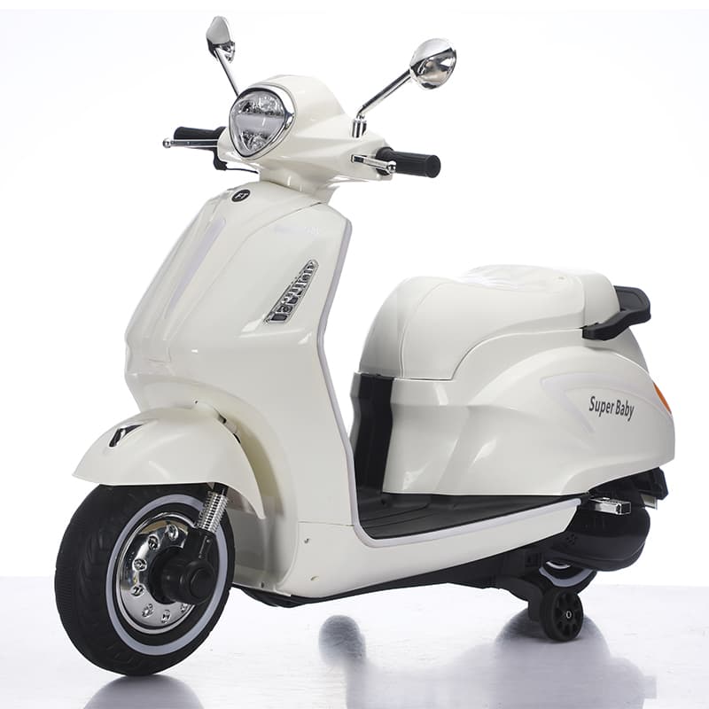 Auto elettrica per bambini grandi a doppio motore 12V con Bluetooth