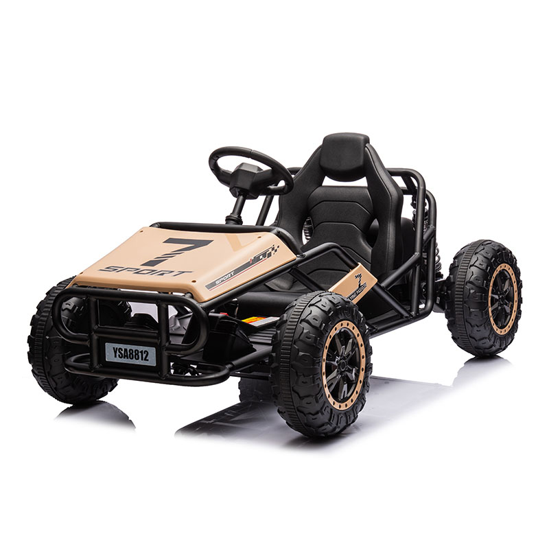 Auto elettrica per bambini in stile go-kart da 12 V