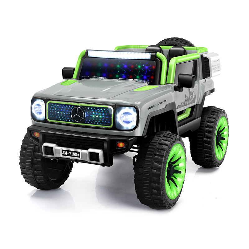 Auto cavalcabile a quattro ruote da 12 V con sospensioni e oscillazione