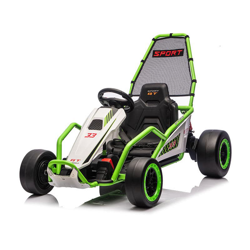 Go kart elettrico per bambini da 12 V con musica Bluetooth