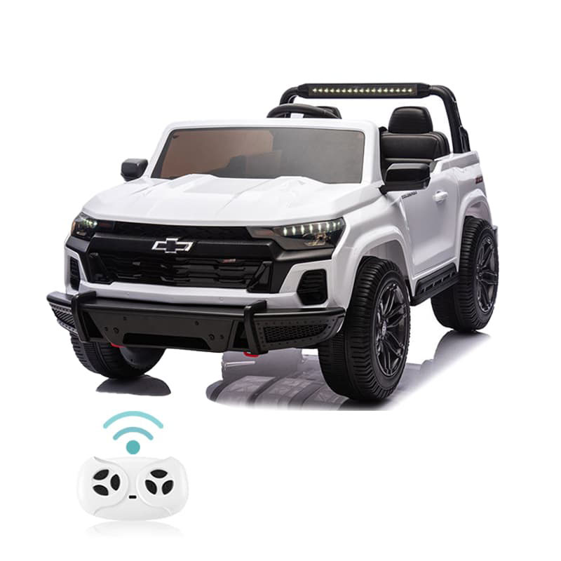 Auto cavalcabile Chevrolet Colorado 2023ZR2 a doppio sedile con licenza 12V
