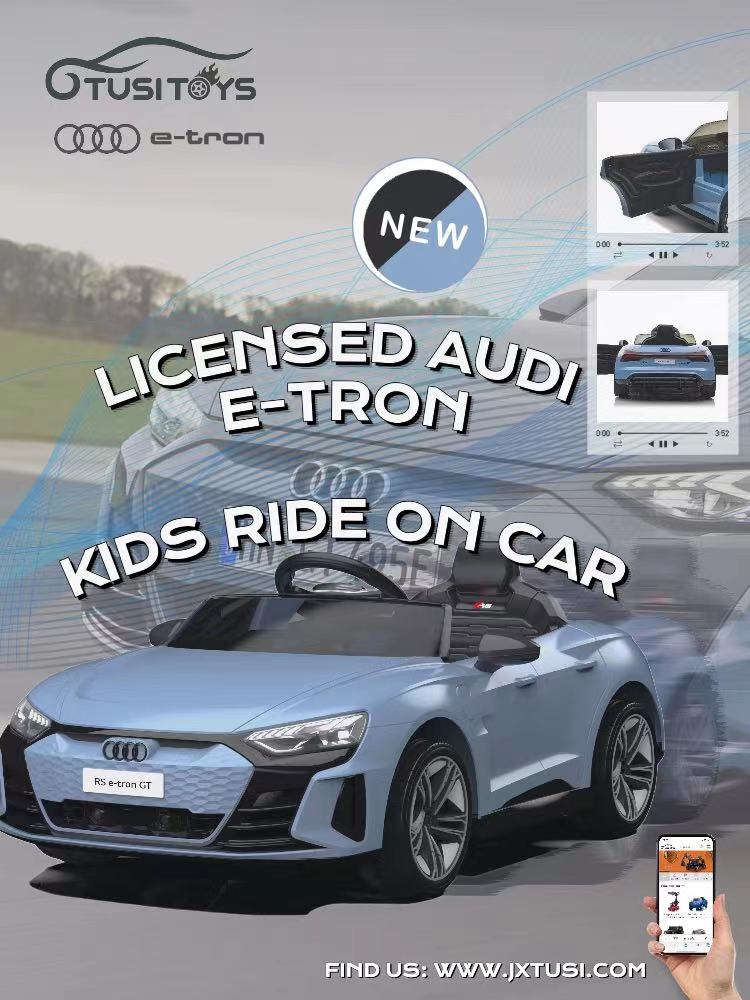 La RS E-Tron kids di Audi viaggia in auto