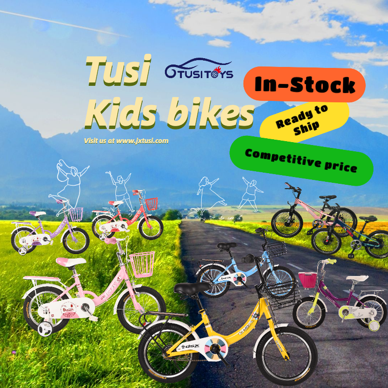 Le nostre biciclette per bambini RTS (Ready to Ship) saranno la tua opzione preferita!