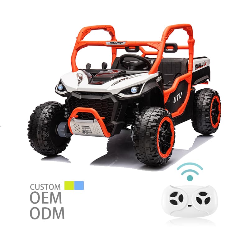 Cavalcabile UTV per bambini da 24 V con pianale di carico posteriore