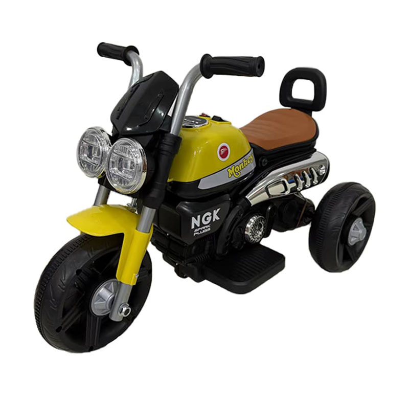 Motocicletta elettrica per bambini da 6 V con luci a LED e educazione precoce
