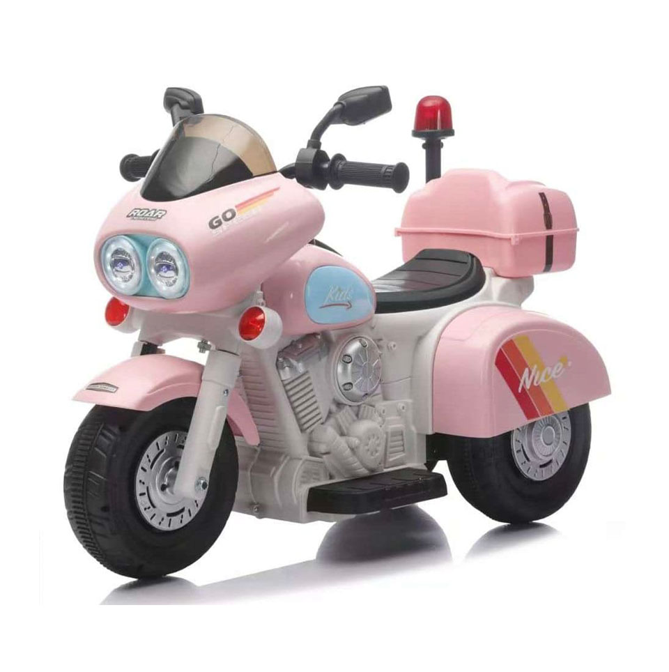 Motocicletta per bambini da 6 V con MP3 e luci a LED