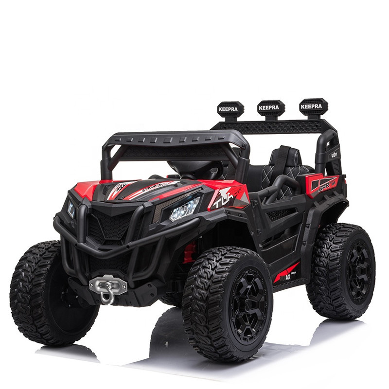 Grande UTV per bambini a due posti con giro elettrico Mp3 12v su auto telecomandata