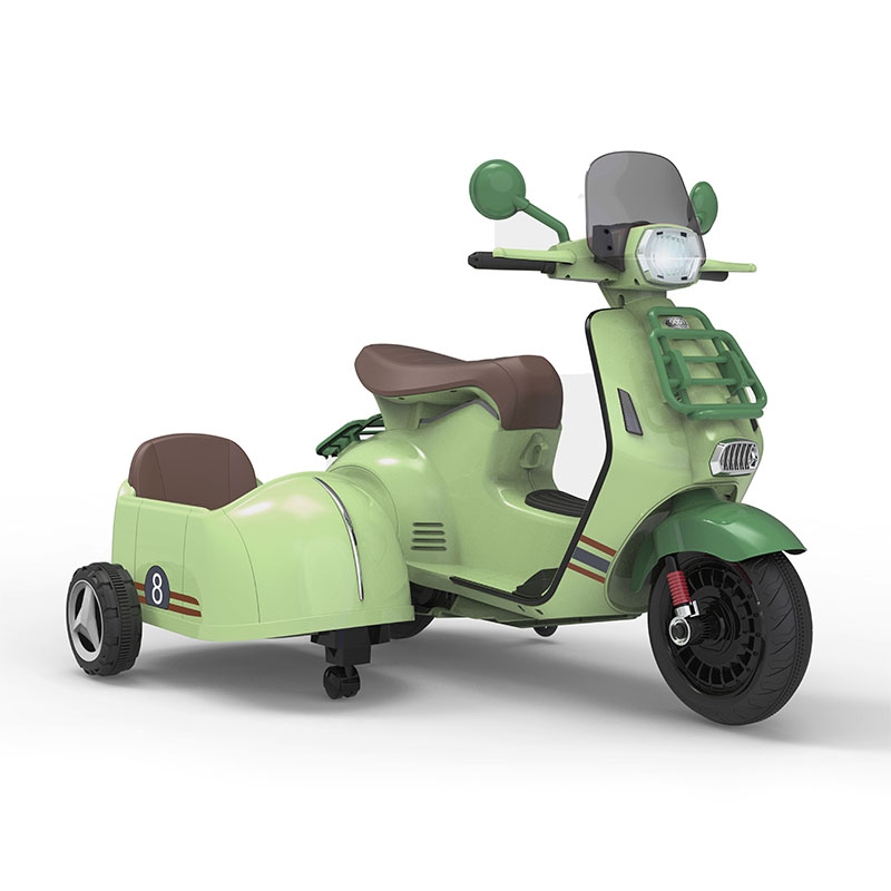 Triciclo elettrico per bambini a doppia trazione da 12 V