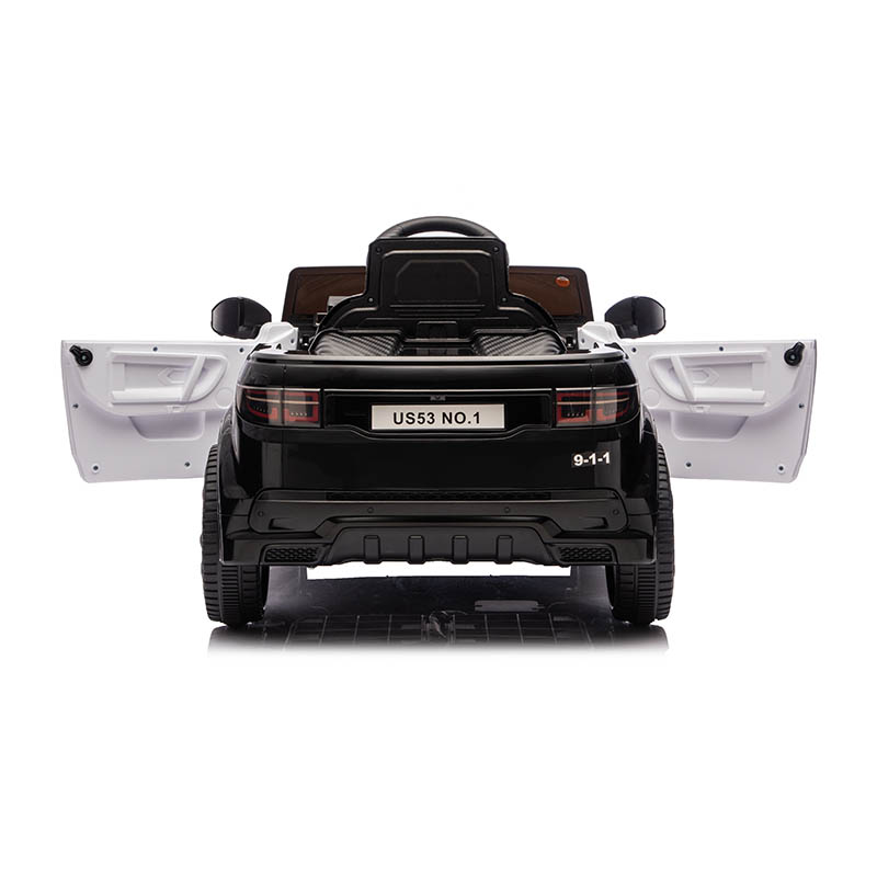 12V 2WD 2-Seater Kids Police Ride-On Car with MP3 player