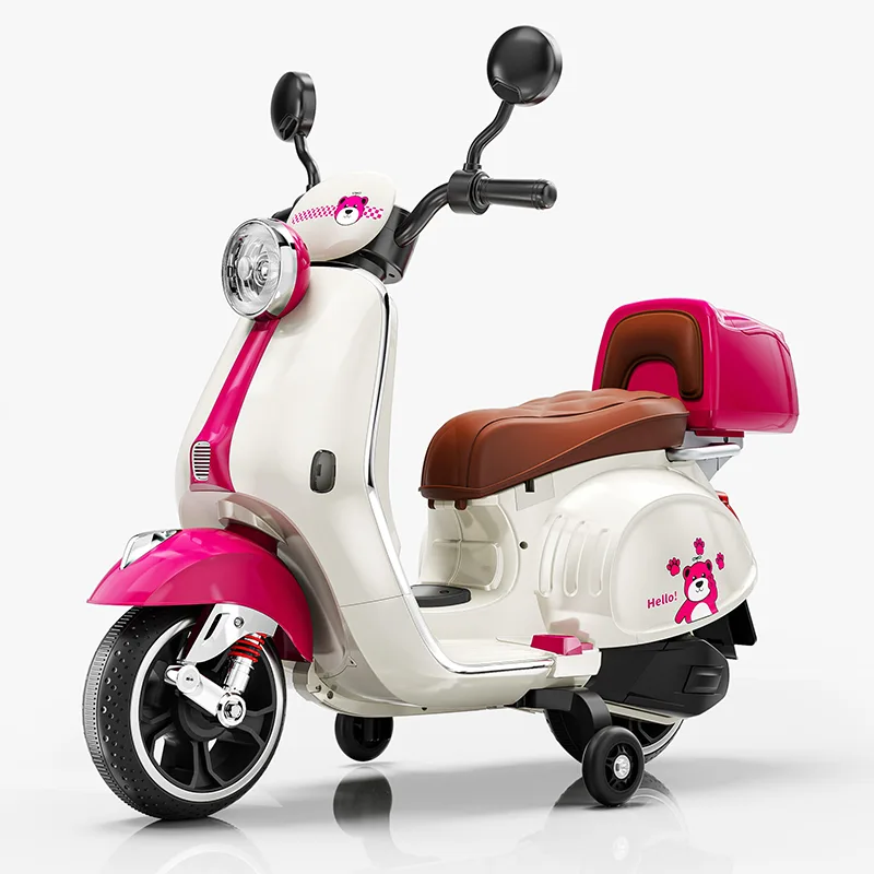 Macchinina elettrica per bambini di nuovo colore